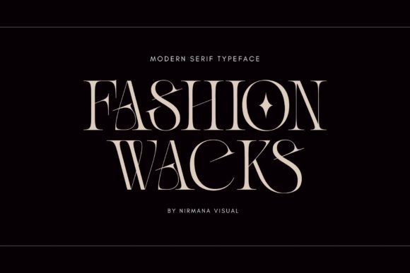 Fashion Wacks Font - Featured Image