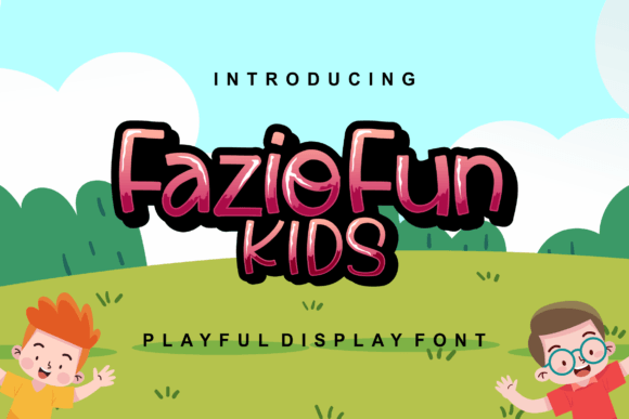 Fazio Fun Font - Featured Image