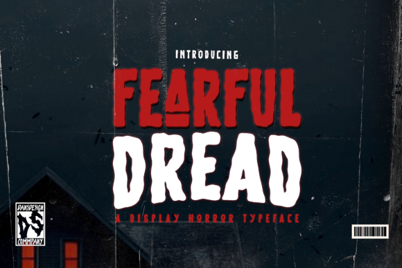 Fearful Dread Font - Featured Image