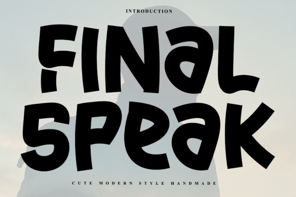 Final Speak Font - Featured Image