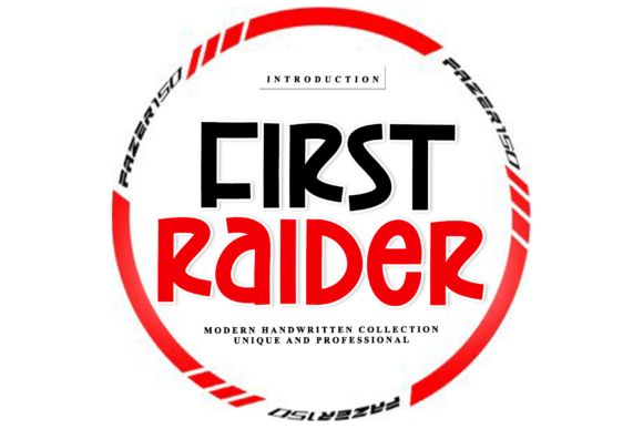 First Raider Font - Featured Image