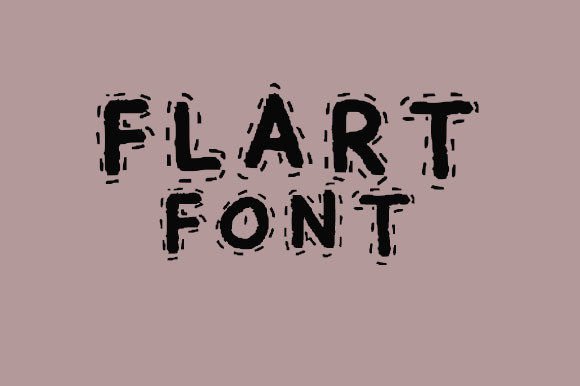 Flart Font - Featured Image