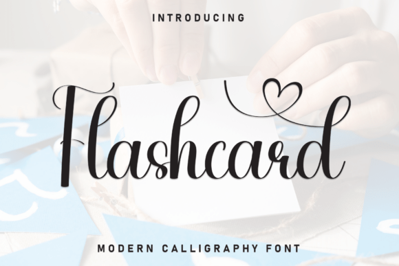 Flashcard Font - Featured Image
