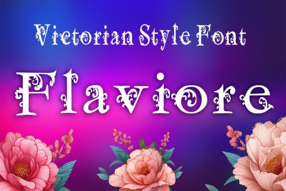 Flaviore Font - Featured Image