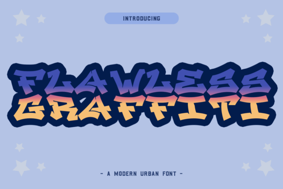 Flawless Graffiti Font - Featured Image