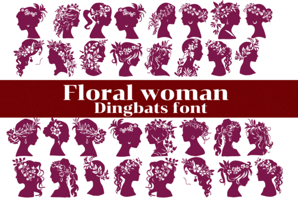 Floral Women Font - Featured Image