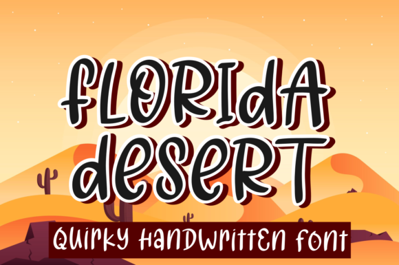 Florida Desert Font - Featured Image