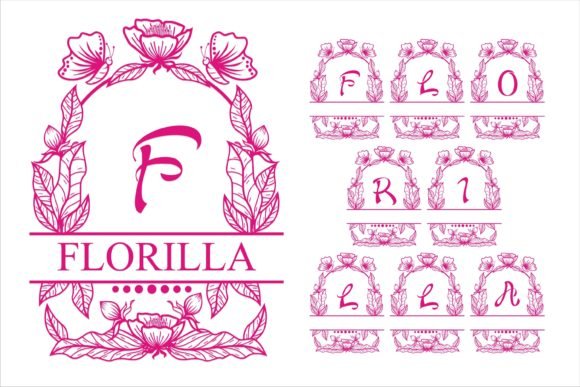 Florista Fista III Monogram Font - Featured Image