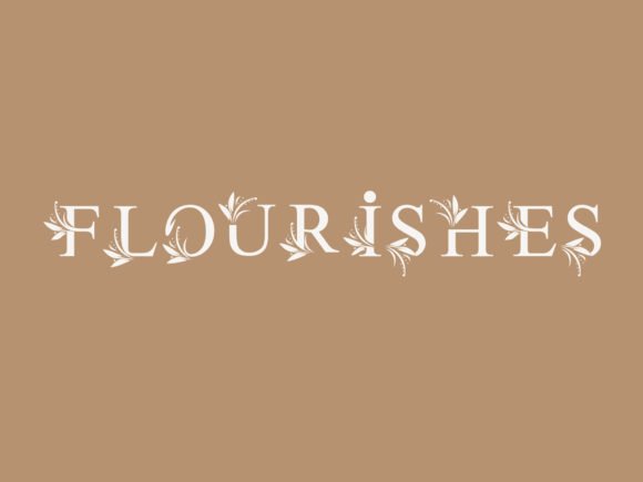 Flourishes Font - Featured Image