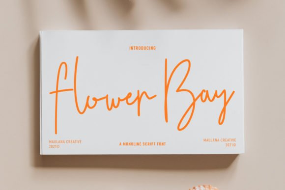 Flower Bay Font - Featured Image