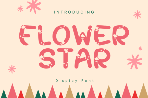 Flower Star Font - Featured Image