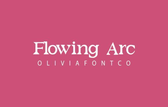 Flowing Arc Font - Featured Image
