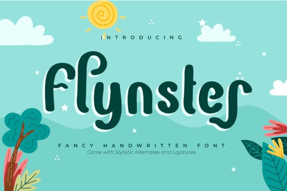 Flynster Font - Featured Image