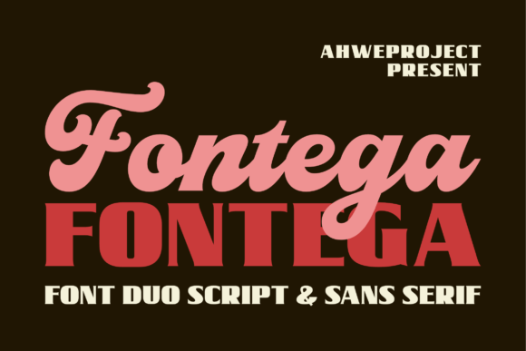 Fontega Duo Font - Featured Image