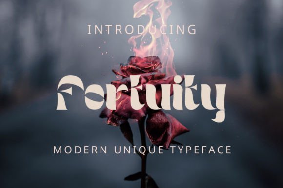 Fortuity Font - Featured Image