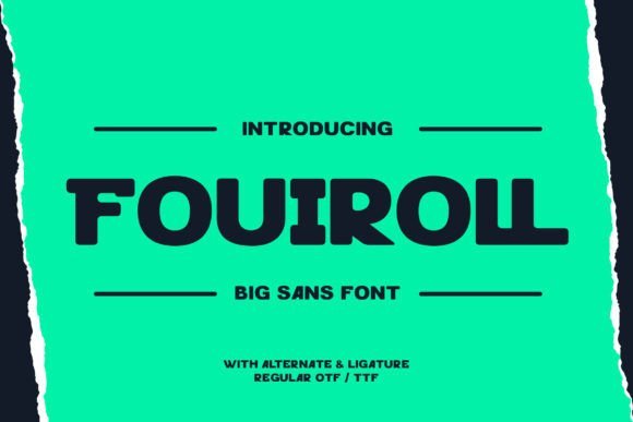 Fouiroll Font - Featured Image