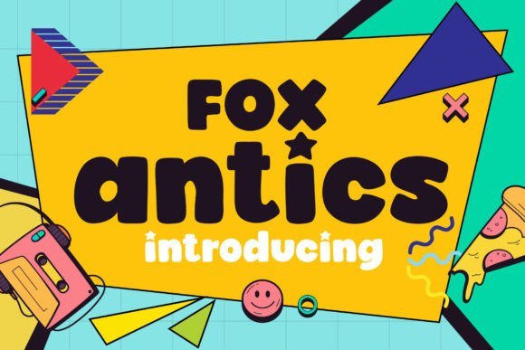 Fox Antics Font - Featured Image