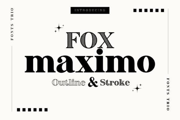 Fox Maximo Font - Featured Image
