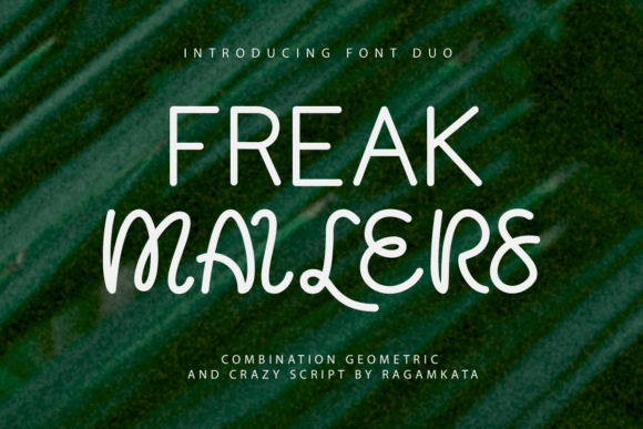 Freak Mailers Font - Featured Image