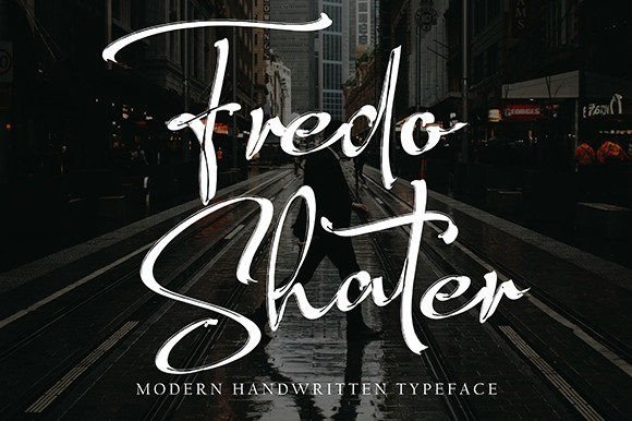 Fredo Shater Font - Featured Image