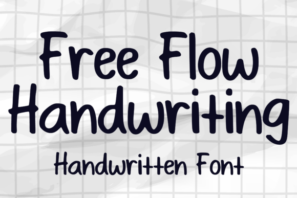 Free Flow Handwriting Font - Featured Image