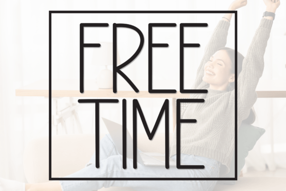 Free Time Font - Featured Image