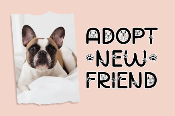 French Bulldog Font Font - Featured Image