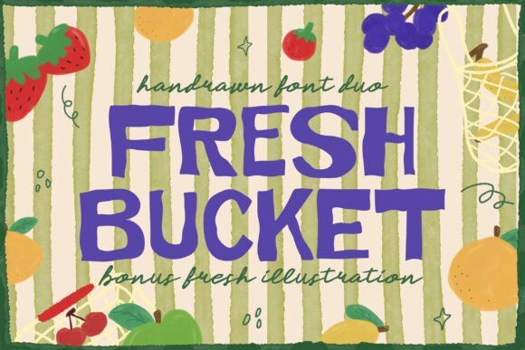Fresh Bucket Font - Featured Image