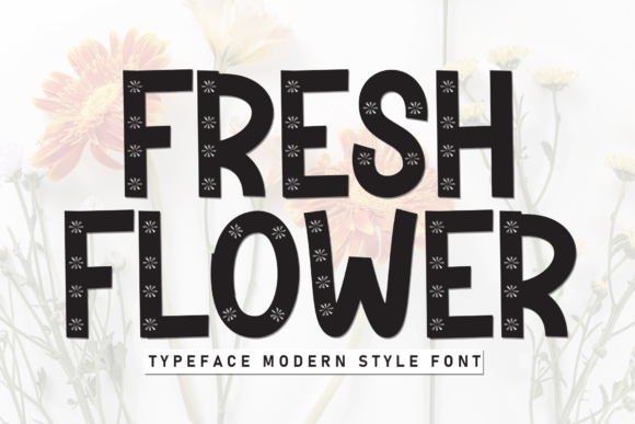 Fresh Flower Font - Featured Image