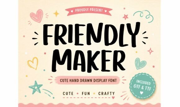 Friendly Maker Font - Featured Image