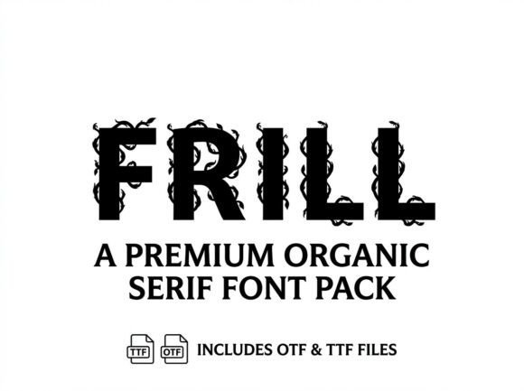 Frill Font - Featured Image
