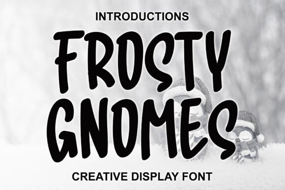 Frosty Gnomes Font - Featured Image