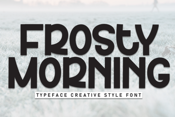 Frosty Morning Font - Featured Image