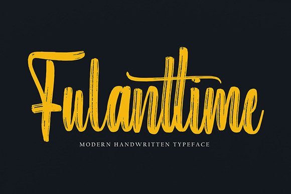 Fulanttime Font - Featured Image