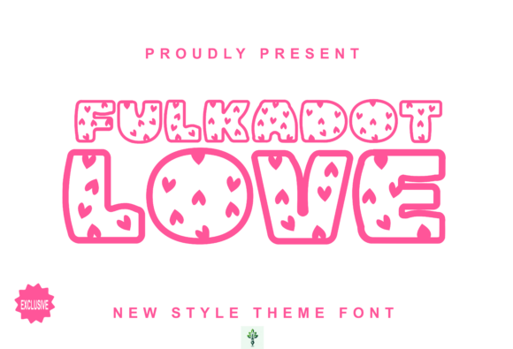 Fulkadot Love Font - Featured Image