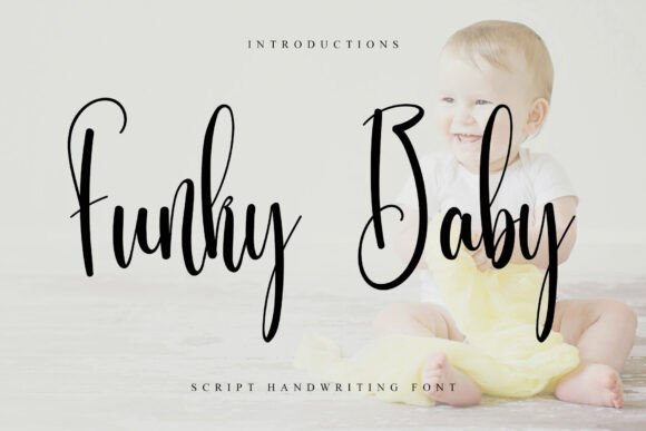 Funky Baby Font - Featured Image
