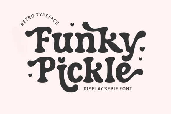 Funky Pickle Font - Featured Image