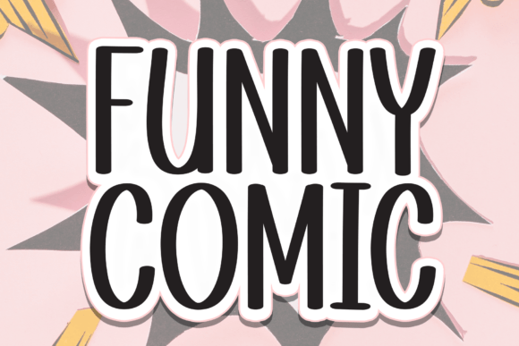 Funny Comic Font - Featured Image