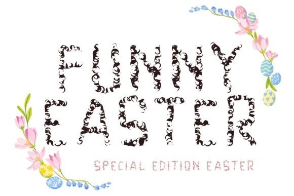 Funny Easter Font - Featured Image