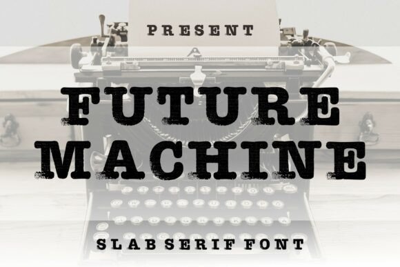 Future Machine Font - Featured Image