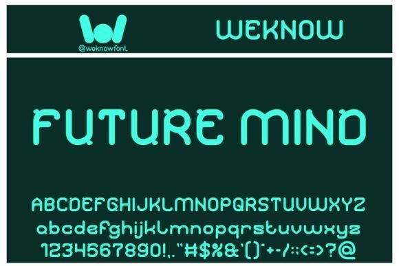Future Mind Font - Featured Image