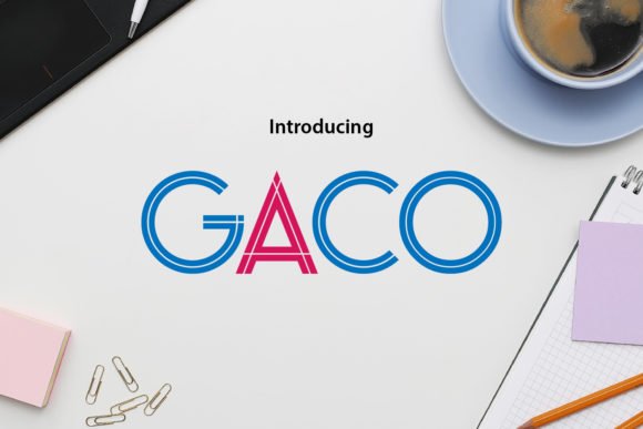 Gaco Font - Featured Image