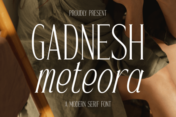 Gadnesh Meteora Font - Featured Image