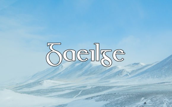 Gaeilge Font - Featured Image