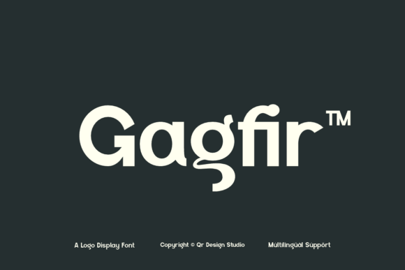 Gagfir Font - Featured Image