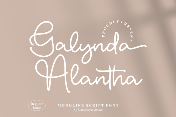 Galynda Alantha Font - Featured Image