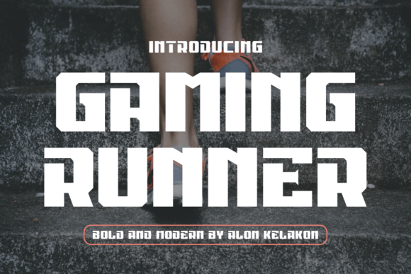 Gaming Runner Font - Featured Image