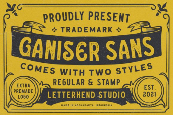 Ganiser Sans Font - Featured Image