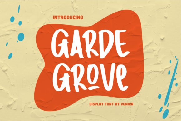 Garde Grove Font - Featured Image