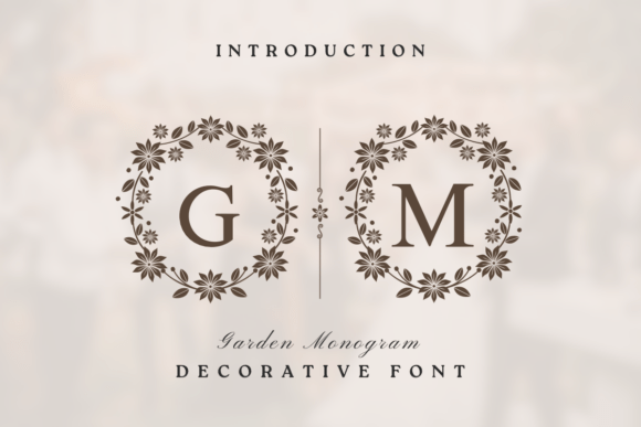 Garden Monogram Font - Featured Image